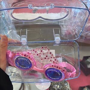 Bling2o pink crown swim goggles
